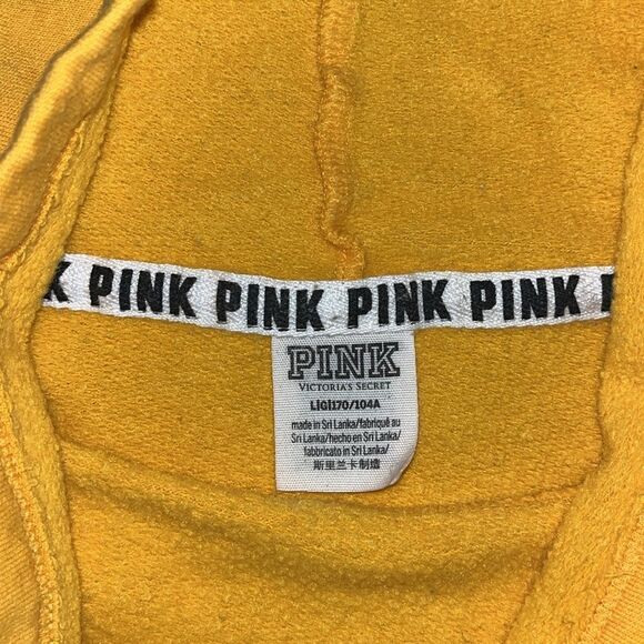 Pink Big Gold & Black letters women’s Pittsburgh Steelers Colors Sweatshirt L - Picture 5 of 6